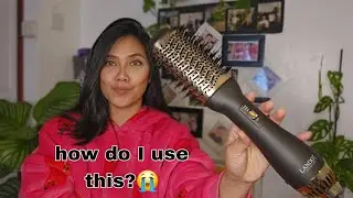 Landot Blowout Hair Dryer Brush | first impression #howto