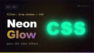 CSS Neon Glow Effect in 2 Minutes