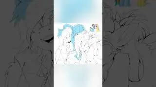 #mlp #mlpspeedpaint #rainbowdash #fluttershy #pony