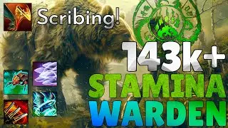 🐻 Stamina Warden 143k+ PvE DPS Build「ESO Gold Road」