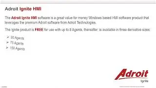 Adroit Ignite HMI – Agent Sizes
