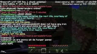 Minecraft mcpvp hunger games svenska längsta videon och roligaste på slutet