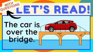 Practice Reading for Beginners- Sight Words and Sentences with Questions Part 3 #readingpractice