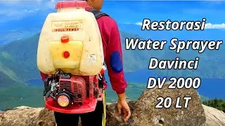 Restorasi Water Sprayer Davinci DV 2000 20 LT