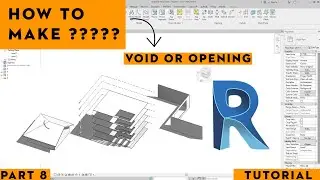 HOW TO MAKE VOID OR OPENING IN REVIT (TUTORIAL)(PART 8)(TAMIL)