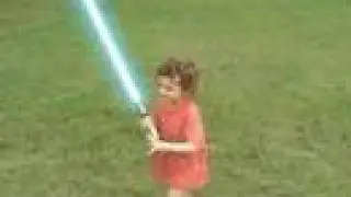Star Wars clip of movie made with my kids