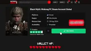 28% Off Black Myth: Wukong At ElectronicFirst.com 😱 #deals  #wukong   #newrelease  #discount  #ad