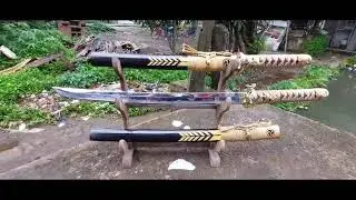 PEDANG KATANA SAMURAI WAKIZASHI DAN TANTO RONIN 47 REVIEW