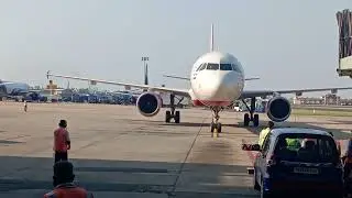 MASS ENTRY AIRINDIA AIRBUS AT CHENNAI INTERNATIONAL AIRPORT✈️ AIRSIDE