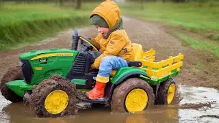 Leo's Mud Adventure | Kids' Tractor, Lost Toy Cars & Rainy Rescue!
