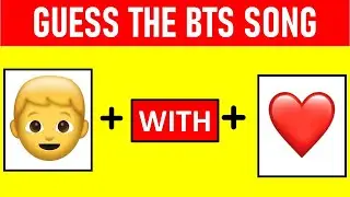 Guess The BTS Song By Emoji