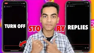 Turn Off Reply and Reaction on Instagram Story | How To Turn Off Replies on Instagram Story