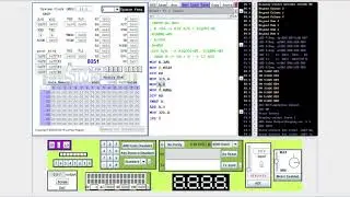 HEXADECIMAL TO BCD IN 8051 USING EDSIM51