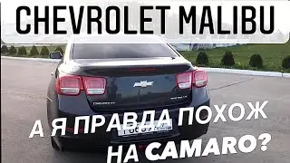 А Я ПРАВДА ПОХОЖ НА CAMARO? CHEVROLET MALIBU 2012