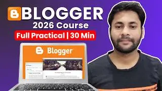 How to Create a Blogging Website Complete  Course in 2026 