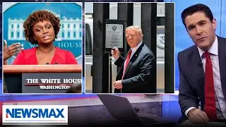 Rob Schmitt: Karine Jean-Pierre CALLED OUT Trump, then this happened