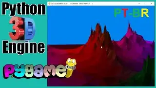Criando uma engine gráfica 3D simples no Python PyGame, software renderer - tutorial devlog