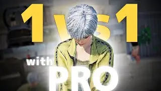 1vs1 with pro player 😬full match video 💯