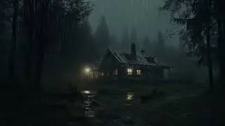 ASMR Sound of Heavy Rain Falling | Solve Stress, Insomnia & Sleep Problems | 12 Hours
