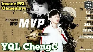 YQL ChengC MVP of PEL 2020 S3😱 • 1.82M$ Worth PubgM Pro • YQL诚C Insane PEL Gameplays