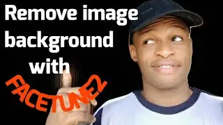 How to remove your image background using Facetune2