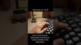 Keyboard Controlled Wi-Fi Robot using Arduino and ESP8266