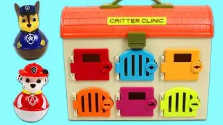 Paw Patrol Pups Visits The Critter Clinic For Check Ups!
