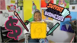 I PAID A PROFESSIONAL ARTIST TO PAINT ME || KIKIISUN
