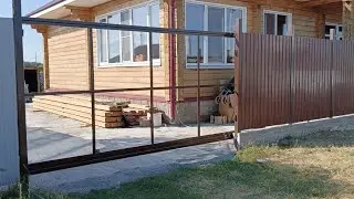 июль 2023 заборы, ворота