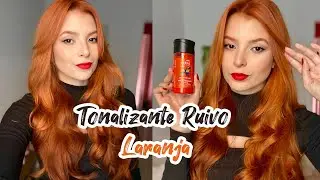 TONALIZANTE RUIVO LARANJINHA | Testei a Máscara Pigmentante da NIRAJ