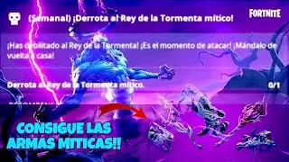 COMO TENER LA MISION SEMANAL - DERROTA AL REY MITICO - CONSEGUIR ARMAS MITICAS - Salvar el Mundo