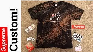 DIY- Custom SUPREME T-Shirt!