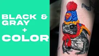 How I made this tattoo. Without comments. 4K