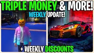 GTA 5 ONLINE WEEKLY UPDATE TRIPLE MONEY AND MORE!
