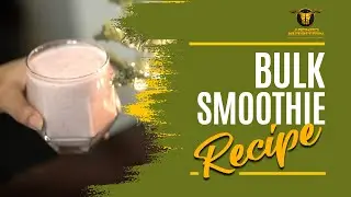 1217 Calories Bulk Smoothie Recipe | Jacked Nutrition