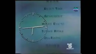 Ora Esatta  TG5  prima pagina   1999/12/13
