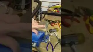 Double heart fork tine curling tutorial, Flatwearable Artisan Jewelry