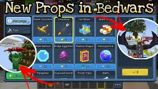 Reviewing New Props in Bedwars | Blockman Go : Blocky Mods