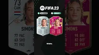 Xavi Simons - Pires vs meilleures cartes FUT ! (FIFA 22 - FC 24) #fifa #ratingyourteams #football
