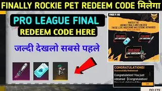 Rockie pet redeem code | 