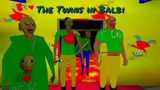 The Twins In Baldi Hard Mode