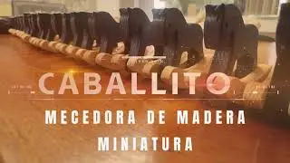 Como hacer Caballito de madera mecedora en MINIATURA - Plantilla gratis