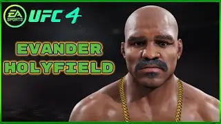 How to Create Evander Holyfield (CAF Formula) !! Create a Fighter - EA Sports UFC 4