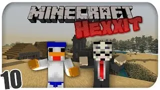 Haus bauen :D - Lets Play Minecraft Hexxit #10