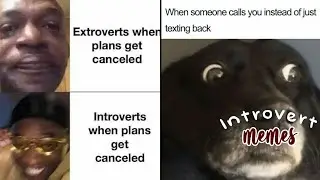 🐒Funny Memes That Most Introvert Can Relate | Introvert Relatable Memes (TRY NOT TO LAUGH!!)