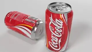 3Ds Max Tutorial - Coca-Cola can modeling (part 3)