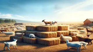 Square Bales for Goats and Sheep