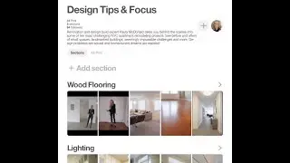 Design Tips & Focus Pinterest board