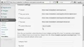 Wordpress Tutorial | How to Change Wordpress Permalinks Structure