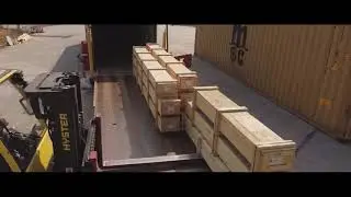 Container stuffing in FastFreight Warehouse